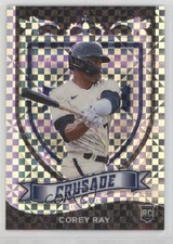 2021 Panini Chronicles Crusade Building Blocks Prizm Corey Ray #12 11o1