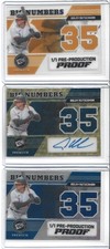 Adley Rutschman 2024 Press Pass Premium 3-Card Big Numbers Lot w/ Gold 1/1 Auto