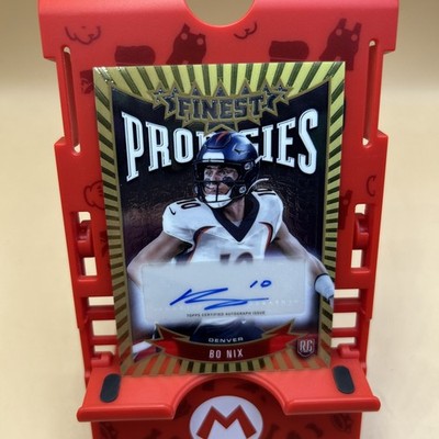 Bo Nix 2024 Finest Prodigies Auto RC Rookie #P-BN Broncos Autograph