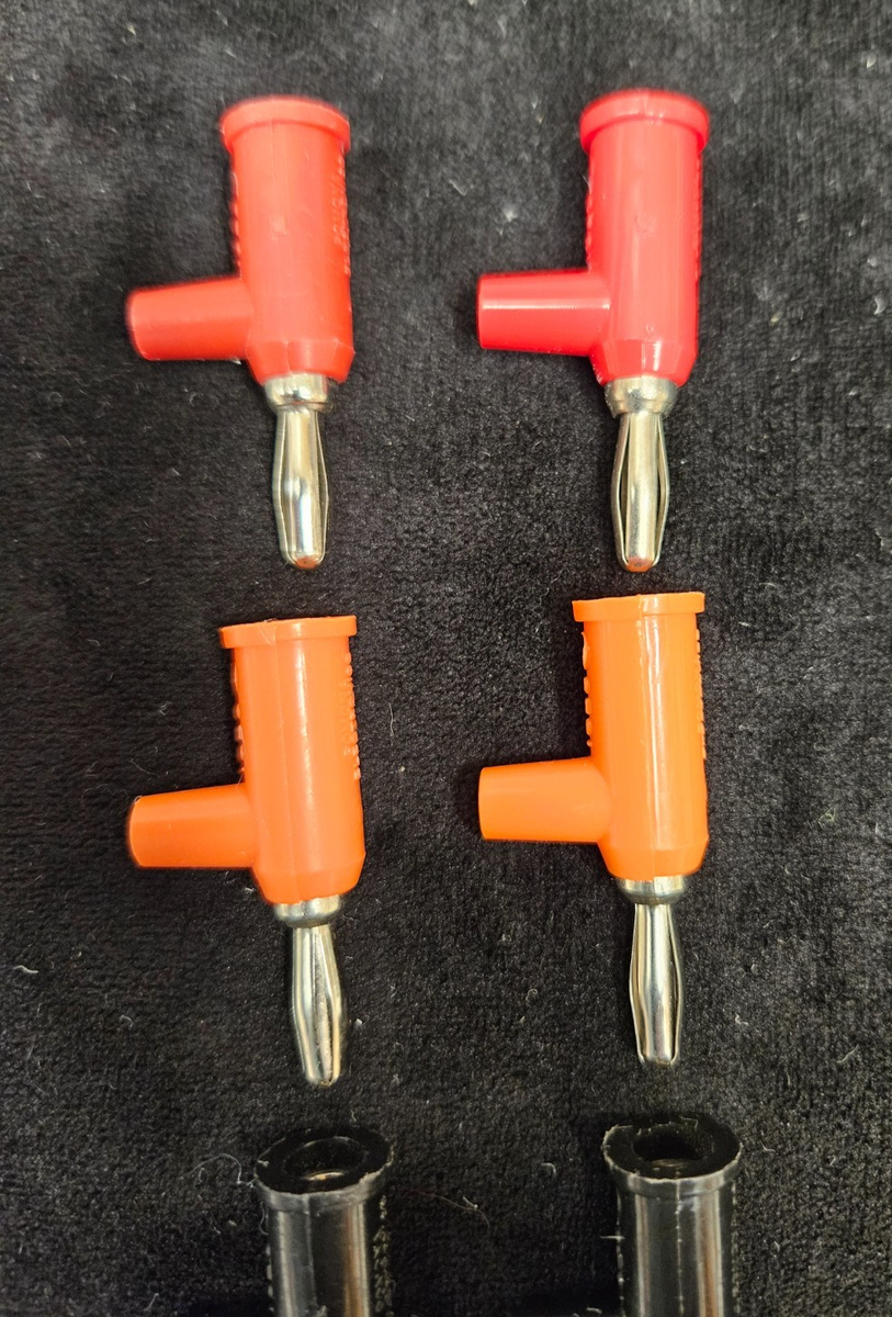 フラミンゴ Pomona 6545 - Banana Plug With Safety Collar, Solderless, Package
