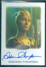 Star Trek Women of 50th Anniversary  Susanna Thompson   Autograph Card