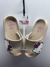 Hello Kitty Slides Sandals Shoes Beige Tag Sz 2/3
