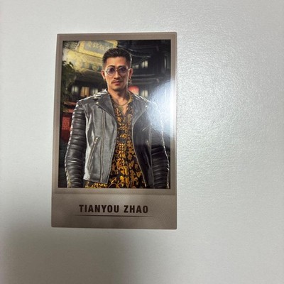 Yakuza: Like a Dragon Shot Image Cut Card Zhao Theanyou