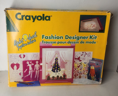 Crayola Fashion Designer Kit Vintage  1990s