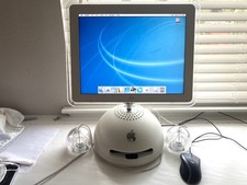 Mac PowerPC G4 Sunflower Computer 800MHz, 512MB RAM, 55GB HDD, OS 10.2