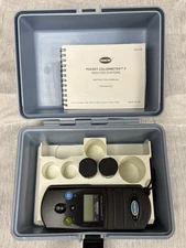 HACH Pocket Colorimeter II 58700-00 Chlorine Test Kit W/Case *Used -Free Ship*