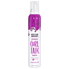 Not Your Mother's Curl Talk Curl Activating Hair Mousse for Lightweight Hold, 7