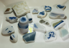 sea glass from japan Surf-Tumbled Beach Glass    pottery small