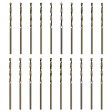 20Pcs 1/32" Cobalt Drill Bit Set, M35 High Speed Steel Jobber Length Drill Bit K