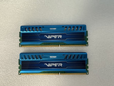 COMPUTER MEMORY - PATRIOT VIPER 1600Mhz 1.5V PV38G160C9KBL 8GB 2X4GB DDR3