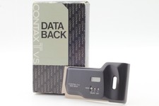  Near MINT  w/Case Contax TVS date back cover From JAPAN