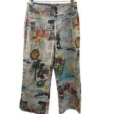 VINTAGE CHICOS PRINTED PANTS