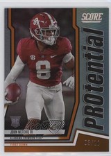 2022 Score Protential First Down 3/10 John Metchie III #P-JM 0wl9