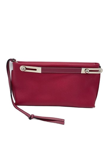 LOEWE Shoulder Bag Missy Small Leather BRD Plain Used