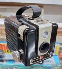 Used Vintage KODAK Brownie Hawkeye Camera Photography Prop