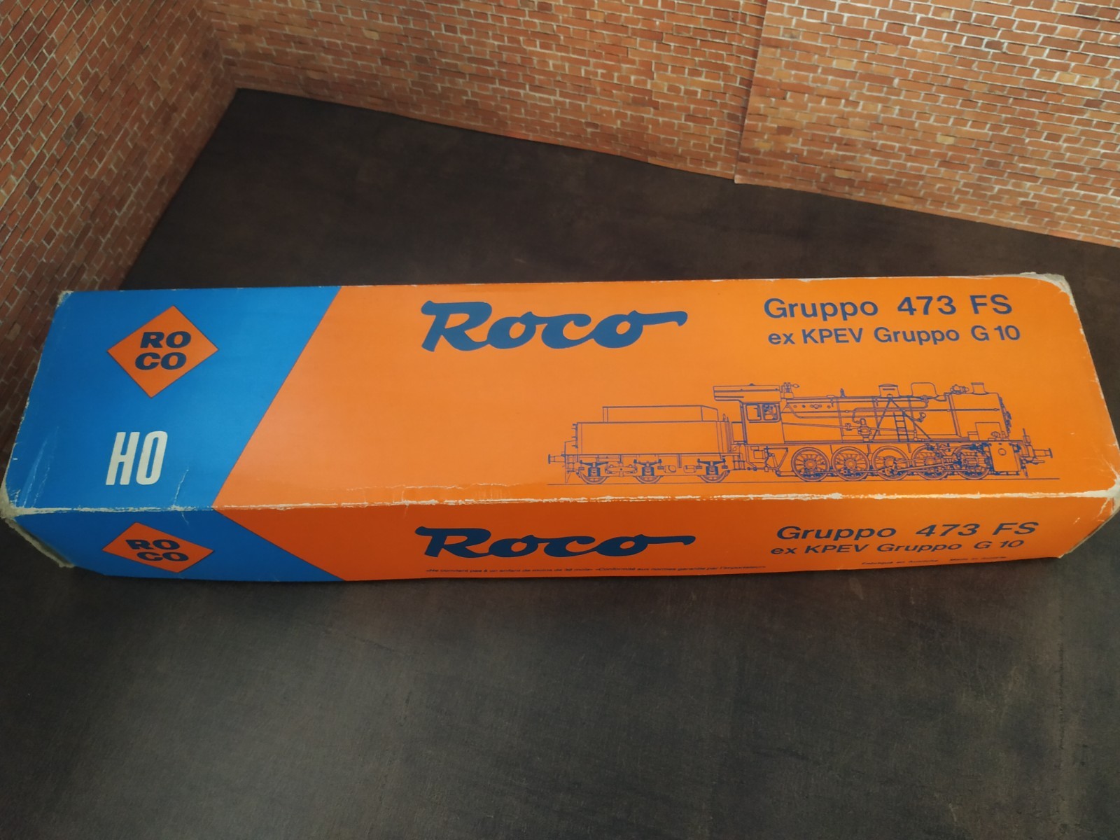 Roco 4117G - Locomotiva a vapore FS Gr. 473.006 - Scala H0- Epoca III - Perfetta