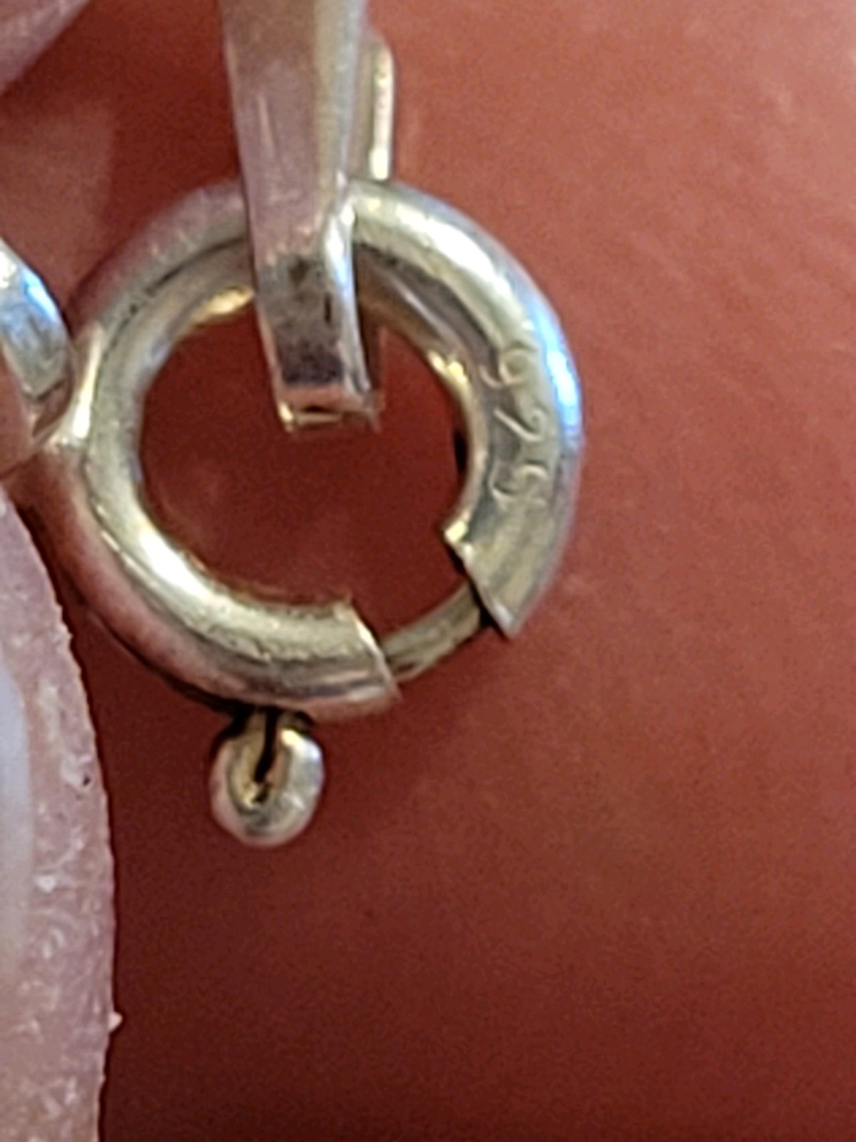 Solid Sterling Silver Vine Entwined Geometric Hea… - image 13