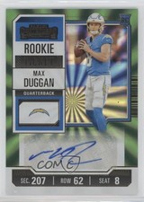2023 Panini Contenders Rookie Opening Kickoff Ticket Max Duggan #224 Auto 0jd0