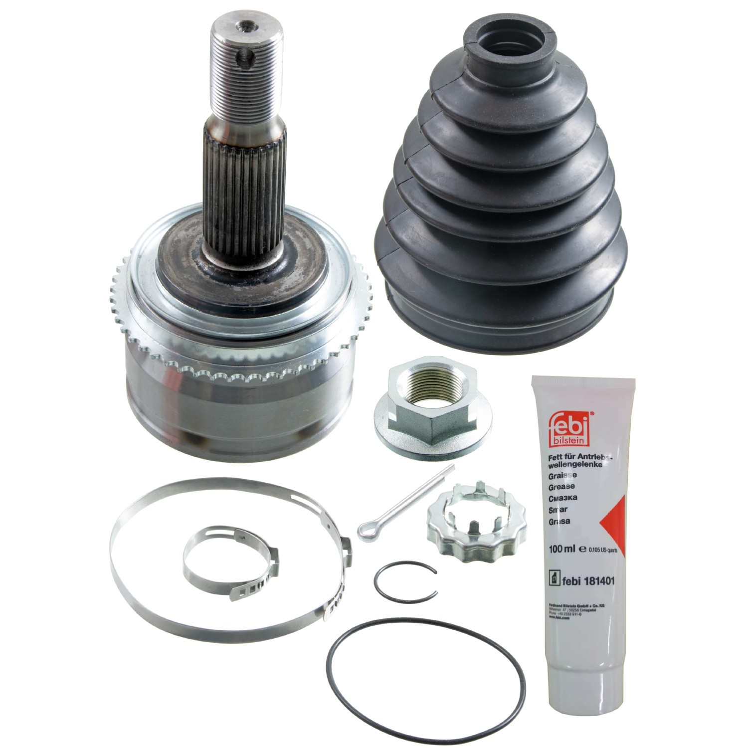 CV Joint fits MITSUBISHI PAJERO/SHOGUN Mk4 3.2D Front Outer 2006 on 4M41 C.V.