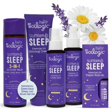 Slumber  Sleep Bath Baby Essentials Gift Set - Includes All Over Wash, Calmi...