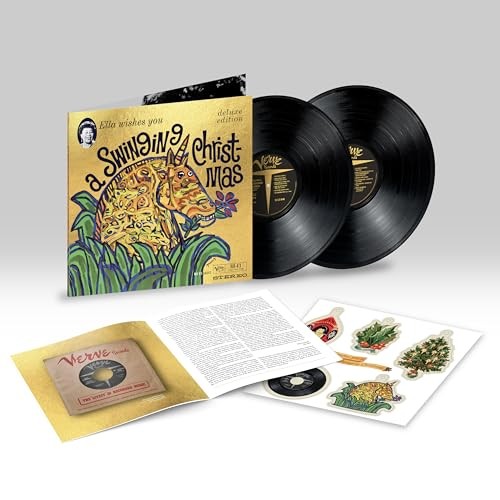 Ella Fitzgerald - Ella Wishes You A Swinging Christmas (Deluxe Edition) (2 LP) - Picture 1 of 1