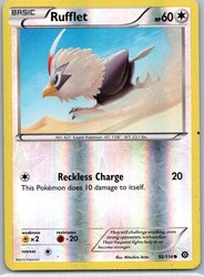Rufflet 92/114 Steam Siege Reverse Holo