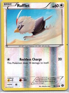 Rufflet 92/114 Steam Siege Reverse Holo