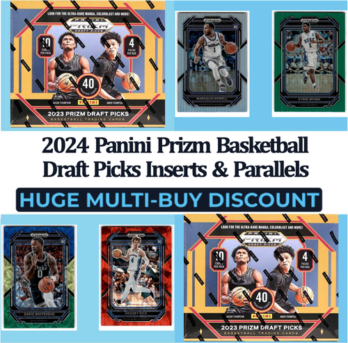 2023 Panini Prizm Draft Picks Basketball Inserts & Parallels - Pick Your Card - Bild 1 von 163