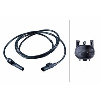 Sensor Raddrehzahl 2-Polig Hallsensor 615 Mm Kabel Hella FüR U.A. MB Sprinter