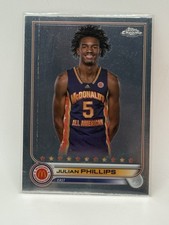 2022 Topps Chrome McDonald's All American - Julian Phillips #54 (RC)