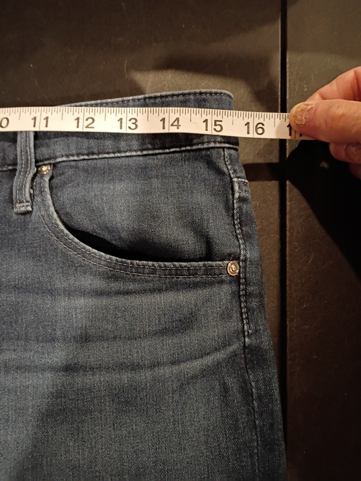 AG Adriano Goldschmied Farrah Jeans Womens 30R Skinny High Rise 30x26 Blue thumbnail 7