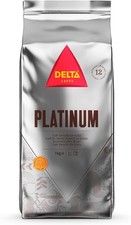 Delta Platinum Coffee Beans 1kg Intensity 12 Rich Caramel & Chocolate 31.11 per kilo