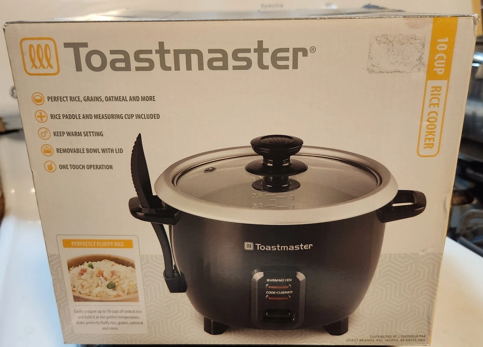 LLL Toastmaster Electric Rice Maker 10 Cups TM-101RCCN