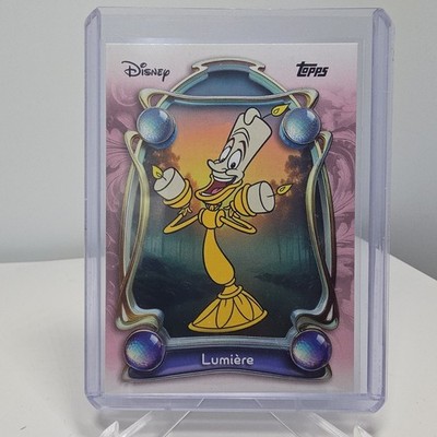 2025 Topps Disney Wonder Lumiere #46 Beauty And The Beast Animation 
