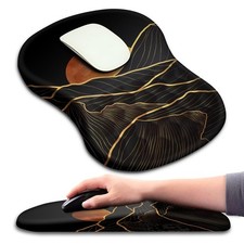 KUOSGM Mouse Pad Wrist Support, Ergonomic Mouse Pad with Massage Dot, Comfort...