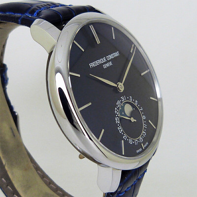 FREDERIQUE CONSTANT FC-705N4S6 自動巻き時計 Frédérique Constant Slimline Blue Men's Watch - FC-705N4S6