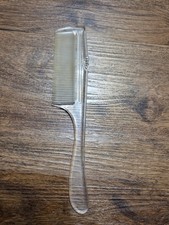 Vintage Jewelite Clear Lucite Hair Comb