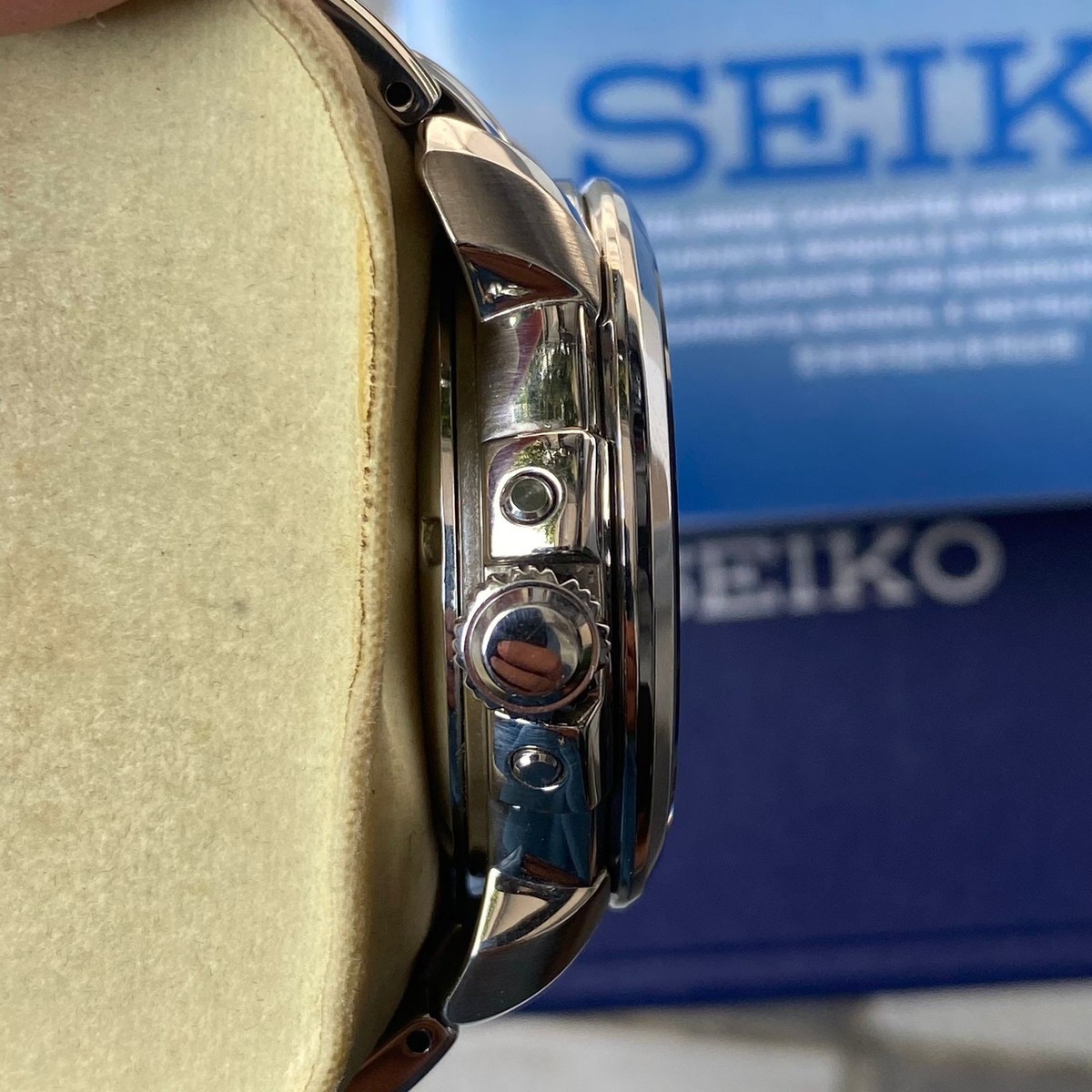 imu7171。 プルミエ　 キネティック　SRX017P1 Seiko Premier Blue Men's Watch - SRX017P1 for sale online | eBay