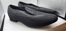 Men's Black 1'' Latin Dance Shoes Modern Ballroom Shoes Salsa Tango Dancing...