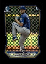 2026 Bowman Chrome 1st Black XFractor Kendry Chourio RC Rookie 05/10 ROYALS
