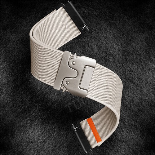 For Garmin Fenix 8 5 5X Plus 6 6X Pro 7 7X Quick Fit Watch Band Nylon Loop Strap - Picture 7 of 24