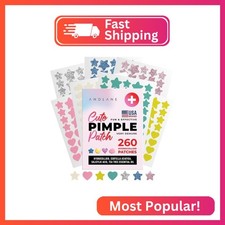 260Pcs Cute Pimple Patches for Face - Hydrocolloid Acne and Zit Patches - Blemis