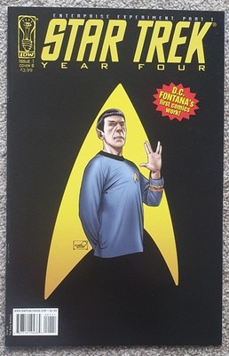 Star Trek - Year Four - Enterprise Experiment #1 - Cover B -  IDW 2008