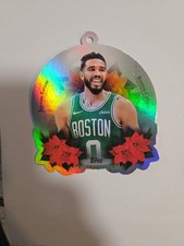 Jayson Tatum 2025-26 Topps Holiday  #DCO-JT Die-Cut Ornament Celtics Holoview