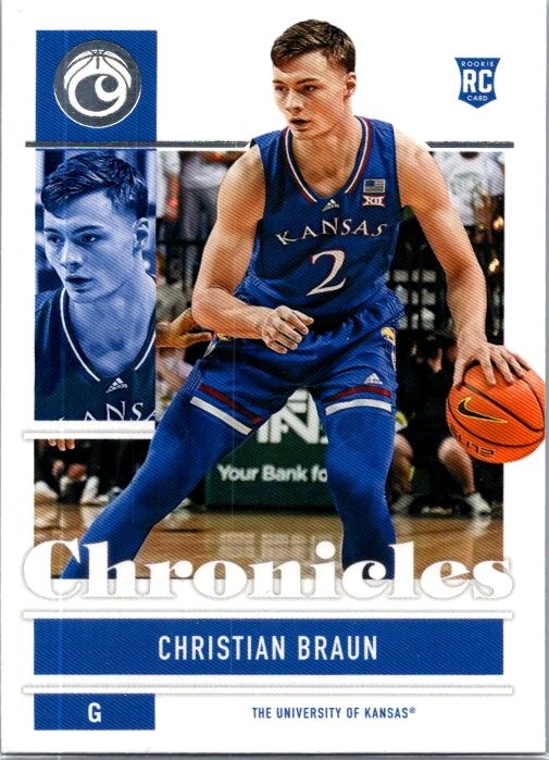 2022 Panini Chronicles Draft Picks #6 Christian Braun