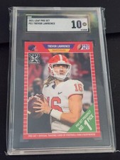 2021 Leaf Pro Set #PS1 Trevor Lawrence Rookie Card, Graded SGC 10. rookie card picture