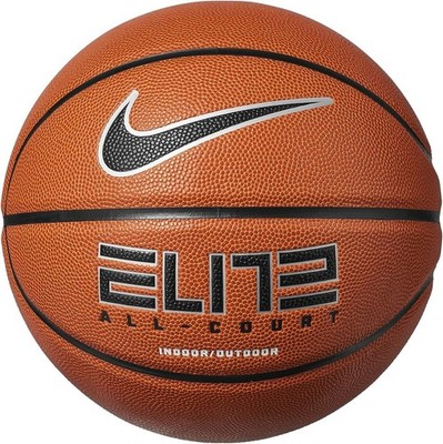 Nike Elite All Court 8P Amber/Black Basketball Sz 5 New