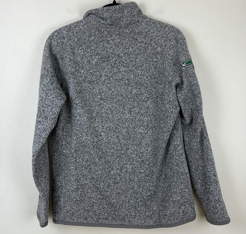 Philadelphia Eagles Jacket Patagonia BetterSweater Women's Large Gray Football - Picture 7 of 7
