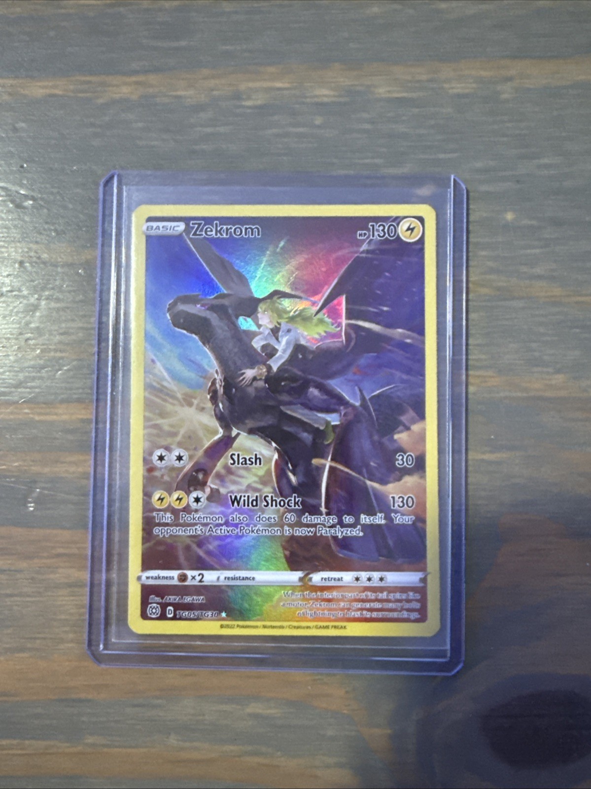 Zekrom #TG05/TG30 Swsh09: Brilliant Stars Ultra Rare Near Mint Condition