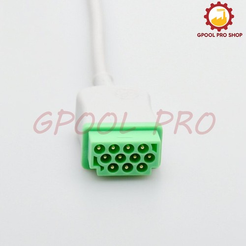 Compatible with GE Marquette/Datex Ohmeda EKG ECG Patient Trunk Cable,10Lead,AHA - Bild 2 von 3
